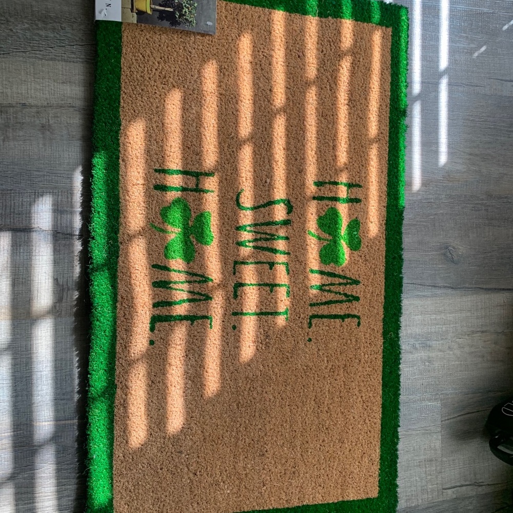 Rae dunn st Patrick doormat